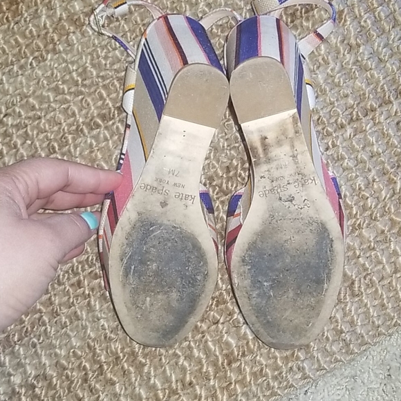 kate spade Ladies wedges with ankle strap - Picture 4 of 4